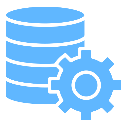 Database management Generic color fill icon