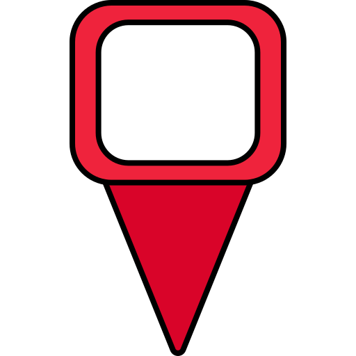standort-pin Generic Outline Color icon
