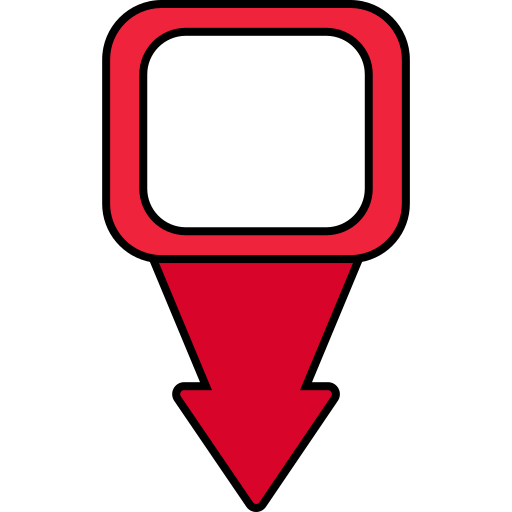 standort-pin Generic Outline Color icon