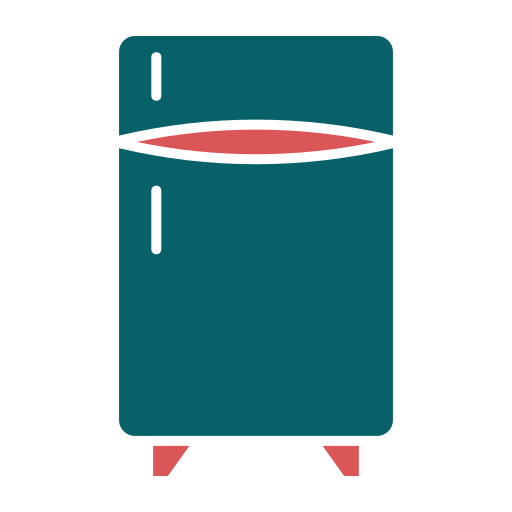 Fridge Generic color fill icon