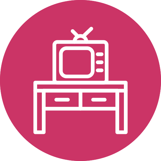 tv-tafel Generic color fill icoon