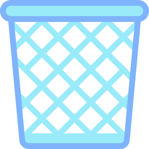 basura Detailed color Lineal color icono