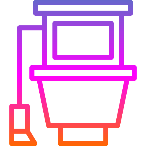toilet Generic gradient outline icoon