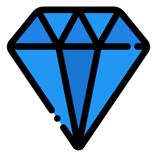 diamant Generic color lineal-color icon