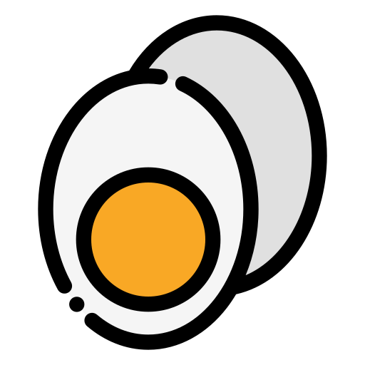 huevo duro Generic color lineal-color icono