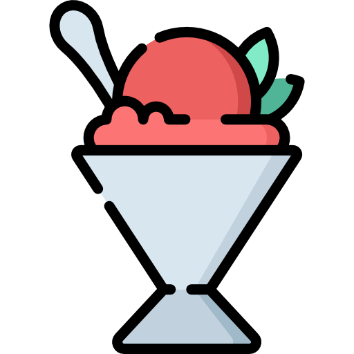 Sorbet Special Lineal color icon
