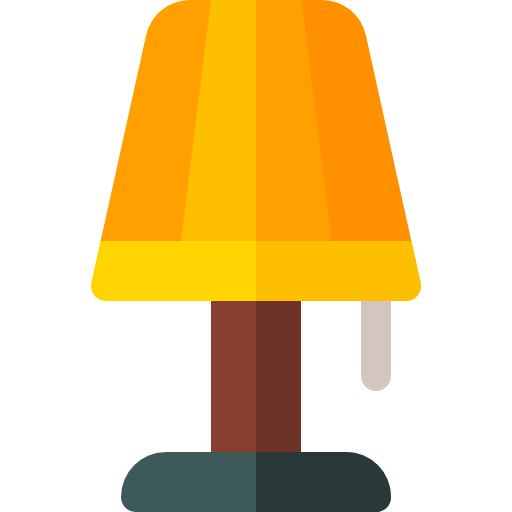 lampe Basic Rounded Flat Icône