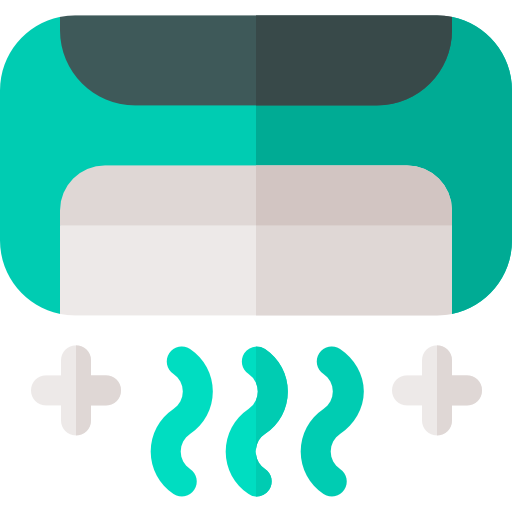 Air conditioner Basic Rounded Flat icon