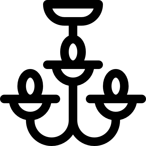 Żyrandol Basic Rounded Lineal ikona