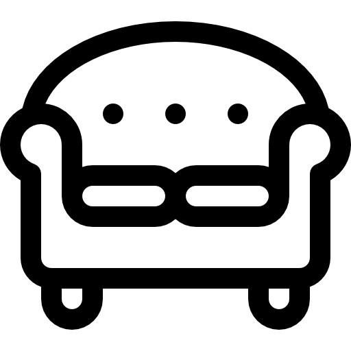 Диван Basic Rounded Lineal иконка