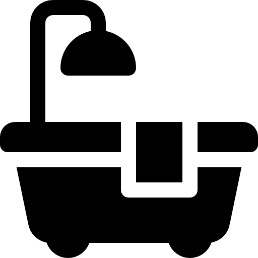 badewanne Basic Rounded Filled icon