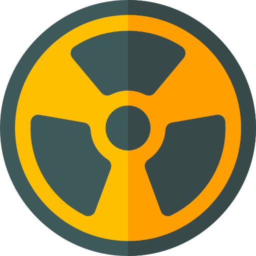 Radiation Basic Rounded Flat icon
