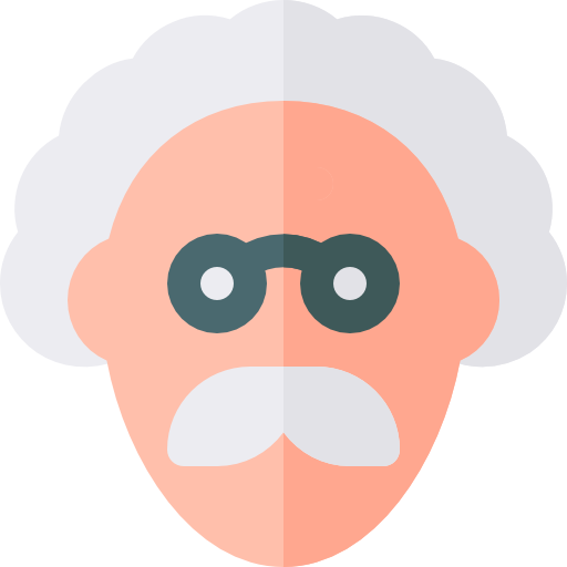 과학자 Basic Rounded Flat icon
