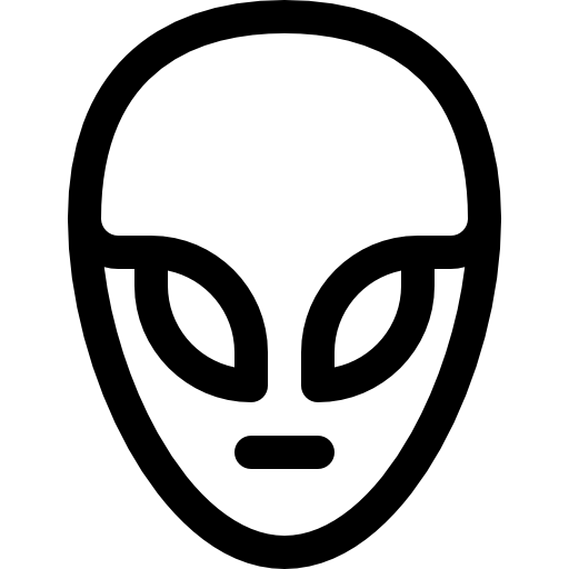 エイリアン Basic Rounded Lineal icon