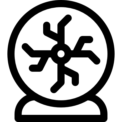 kryształowa kula Basic Rounded Lineal ikona