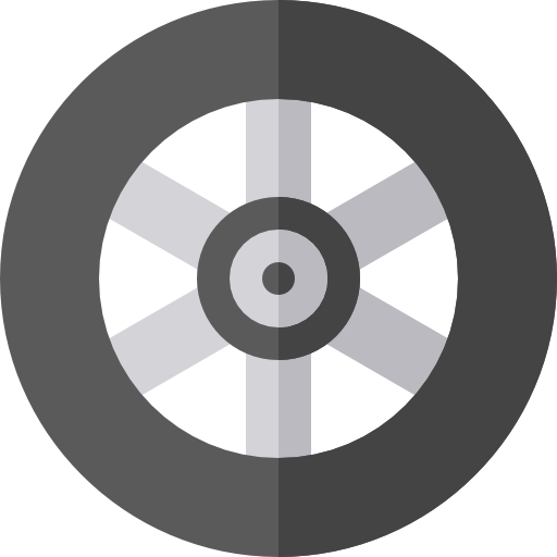Wheels Basic Rounded Flat icon