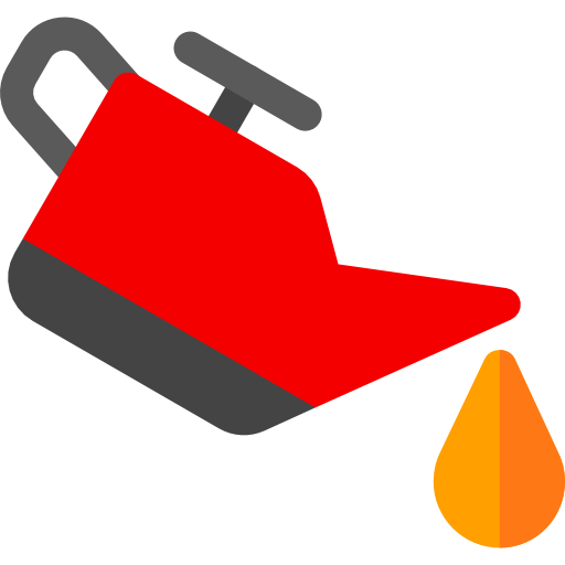 Car oil Basic Rounded Flat icon