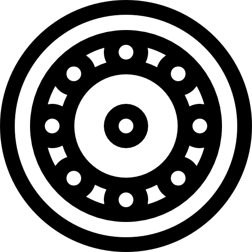 車輪 Basic Rounded Lineal icon