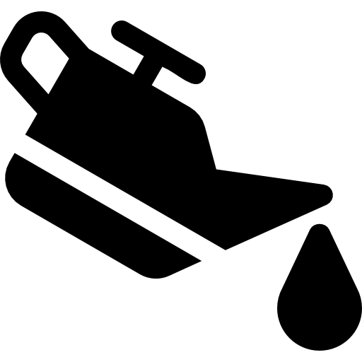 カーオイル Basic Rounded Filled icon