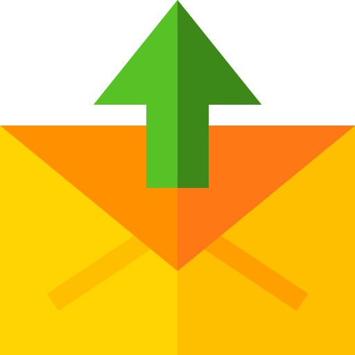 郵便 Basic Straight Flat icon
