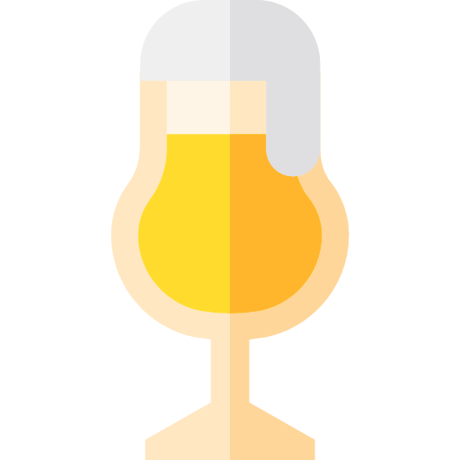 cerveza Basic Straight Flat icono