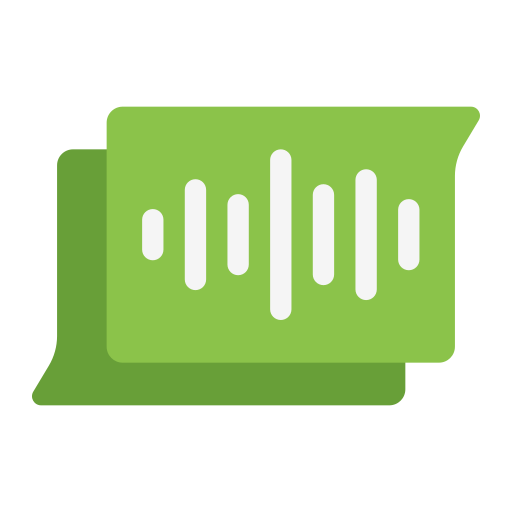 Voice message Generic color fill icon