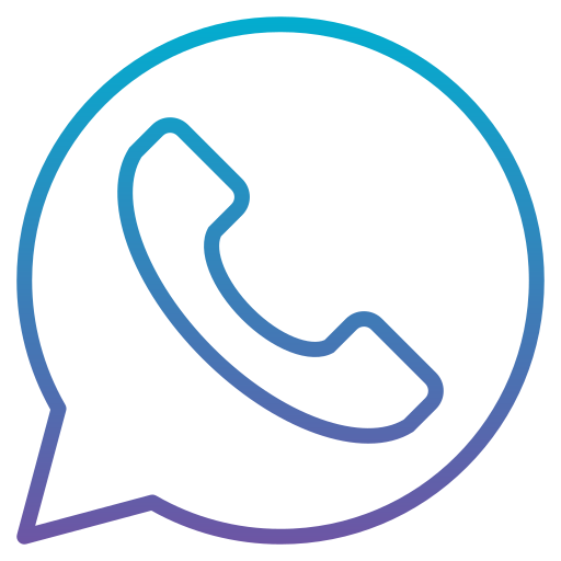 Call Generic gradient outline icon