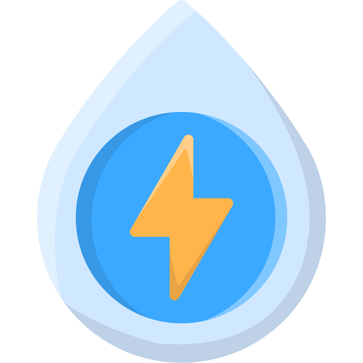 energía del agua Generic color fill icono