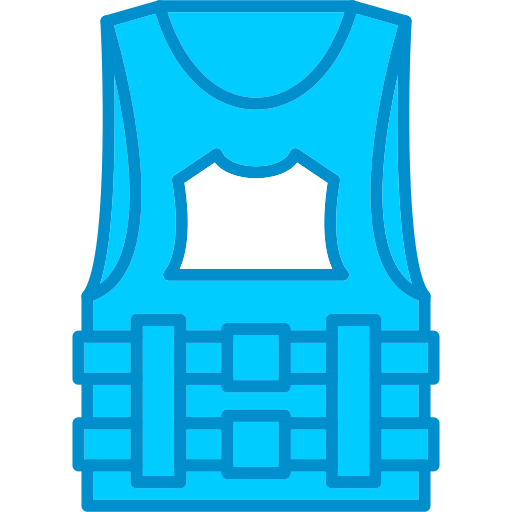 Bulletproof Vest Generic color lineal-color icon
