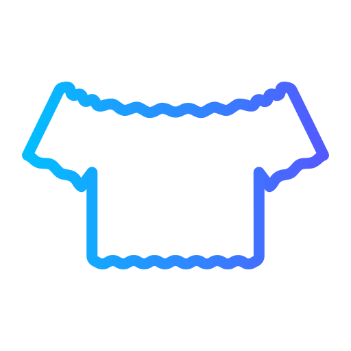 Crop top Generic gradient outline icon