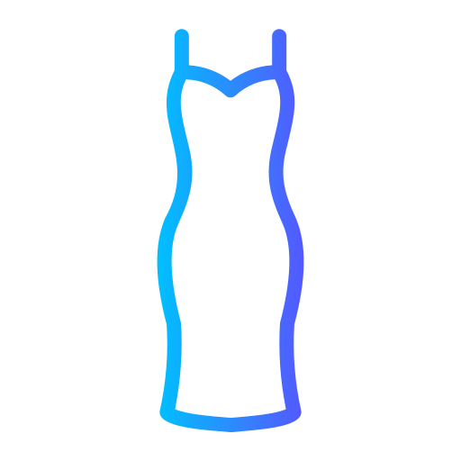 Платье Generic gradient outline иконка