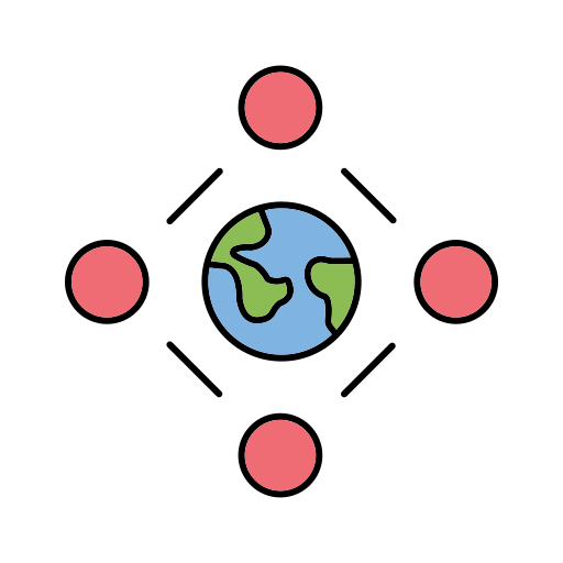 글로벌 Generic color lineal-color icon