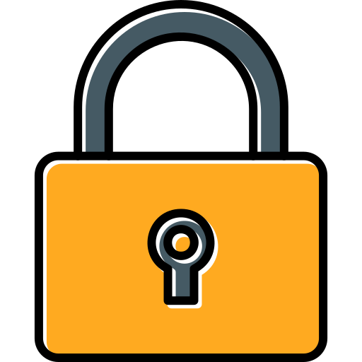 Lock up Generic color fill icon