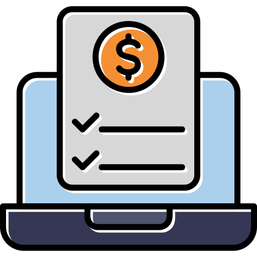 Budgeting Generic color fill icon