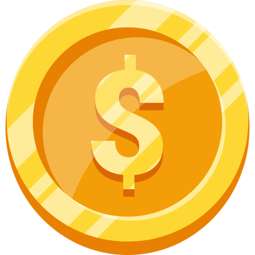 dollar Generic color fill icon