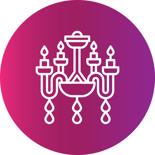 candelabro Generic gradient fill icono