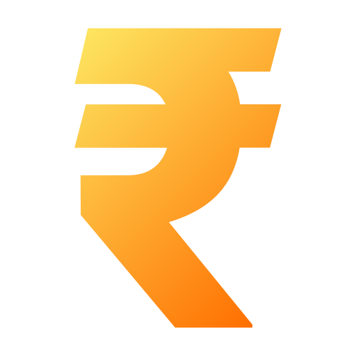 Rupee Generic gradient fill icon