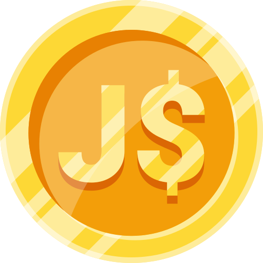 Jamaican Dollar Generic color fill icon