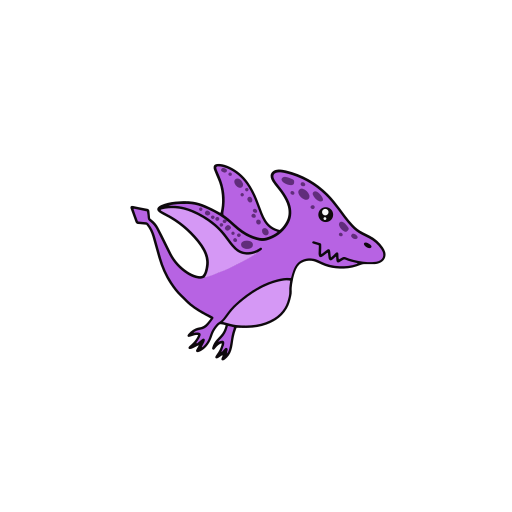 Dinosaur Generic color lineal-color icon