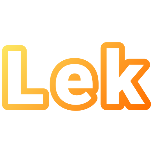 lek Generic gradient outline icoon