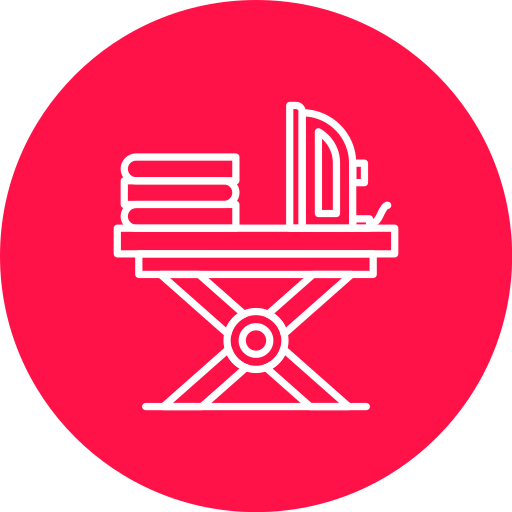 Iron Table Generic color fill icon