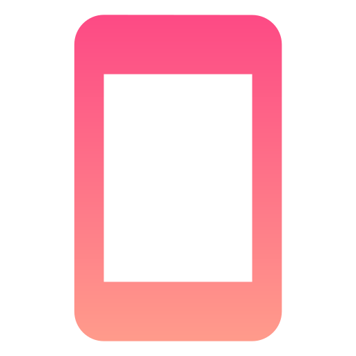 móvil Generic gradient outline icono