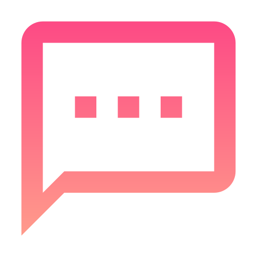 sms Generic gradient outline icon