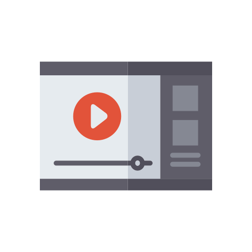 video Generic Flat icon