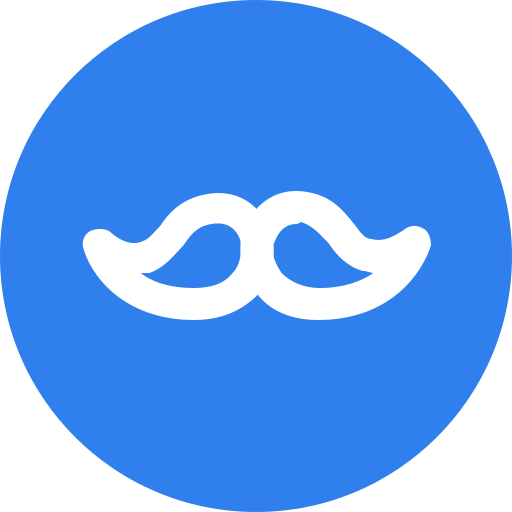 Moustache Generic color fill icon