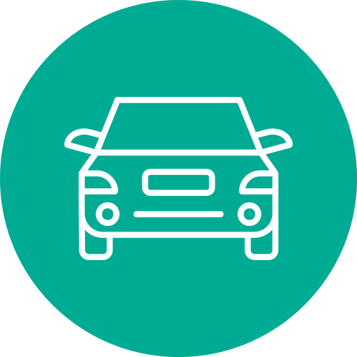 Vehicle Generic color fill icon