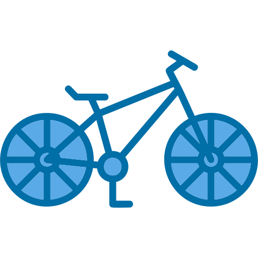 mountainbike Generic color lineal-color icon