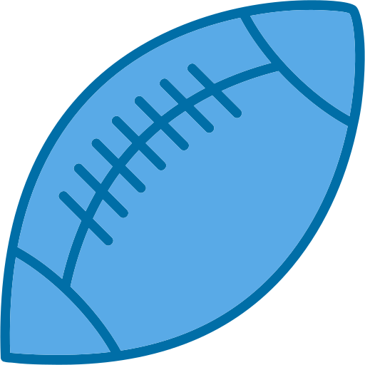 rugby Generic color lineal-color icono