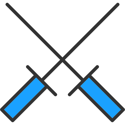 Fencing Generic color lineal-color icon
