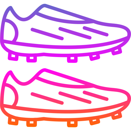 chaussures de foot Generic gradient outline Icône